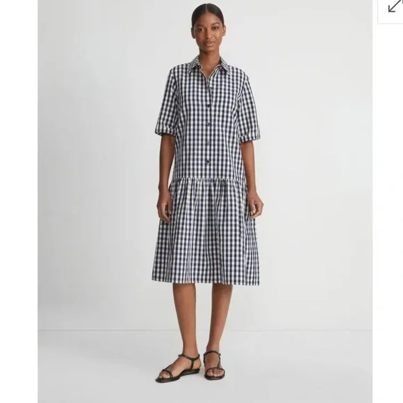 Lafayette 148 New York Womens Troy Dress, navy, size S, perfect condition - Picture 2 of 6